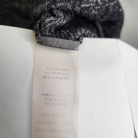 Soft Surroundings Women's XS Sweater Gray Pullover Long Sleeve - Picture 5 of 5